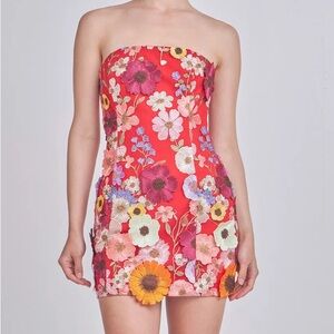 Endless Rose Pink Strapless Sheath Dress Cocktail